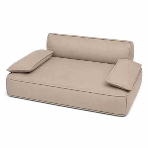 Legowisko ortopedyczne Wersal Velur Taupe (1).webp