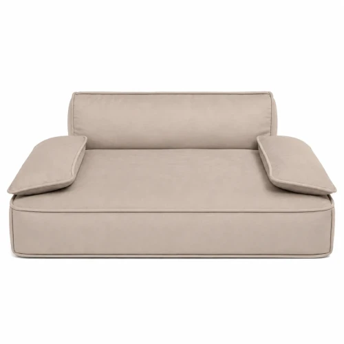 Legowisko ortopedyczne Wersal Velur Taupe (3).webp