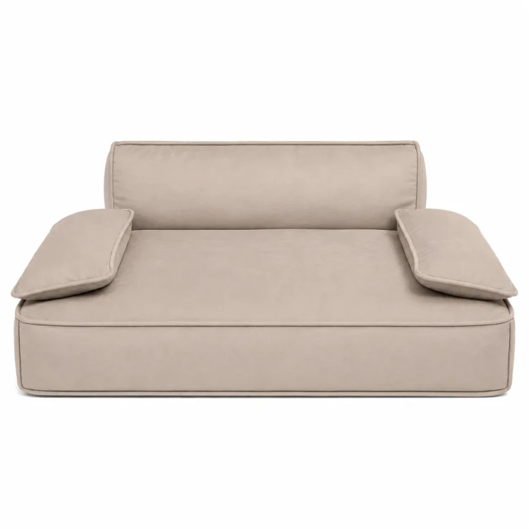 Legowisko ortopedyczne Wersal Velur Taupe (3).webp
