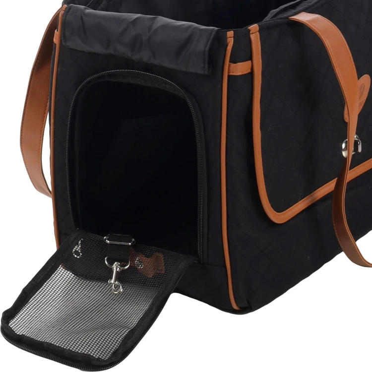 Flamingo-Torba-transportowa-dla-psa-Noenie-czarna.-Material-poliester-z-wypelnieniem-pianka-PU,-aby-zachowac-ksztalt.-Torbe-transportowa-i-zdejmowane-dno-mozna-prac-wilgotna-szmatka.-Gorne-i-boczne-otwory-za (1).jpg