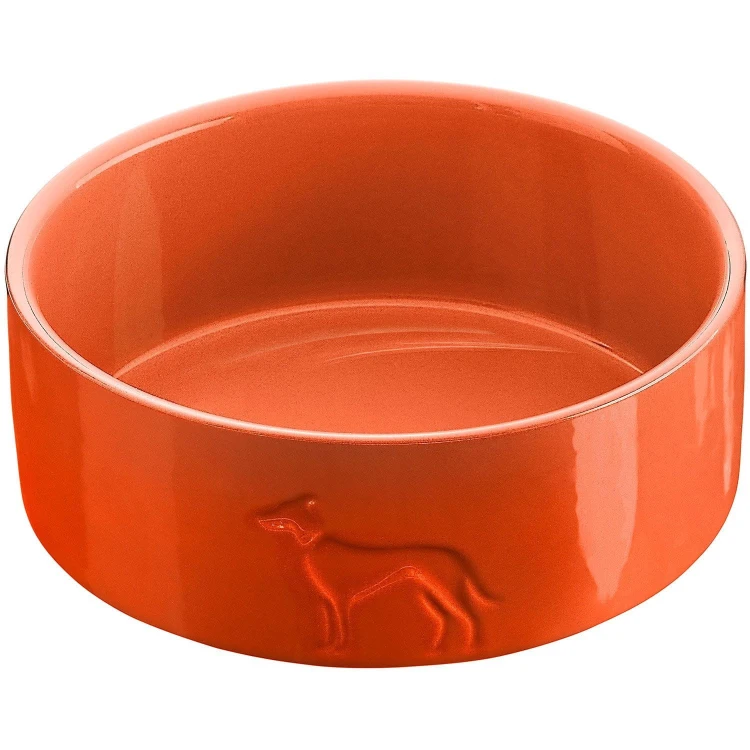 Hunter-Miska-ceramiczna-dla-psa-Glazed-pomaranczowa.jpg