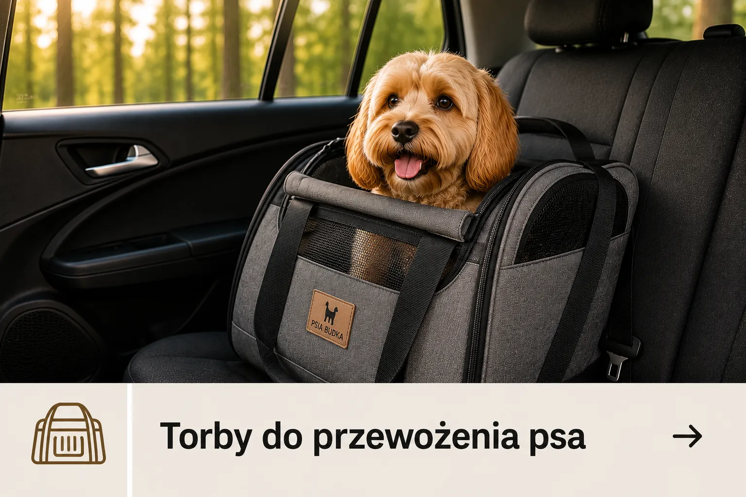 Torby do przewożenia psa