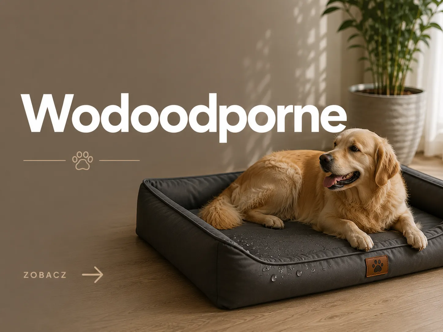 Legowiska wodoodporne